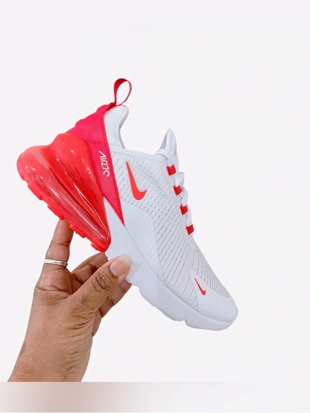 Nike Air Max 270 Women’s Sneakers Crimson White